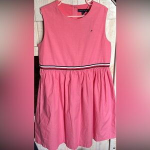 Tommy Hilfiger Girls Cotton Sleeveless Dress Size 12